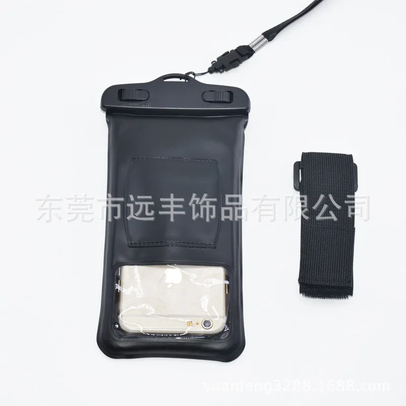 Floating Waterproof Bag Transparent Touch Screen iPhone X Outdoor Swimming Inflatable Environmentally Friendly Universal Waterpr