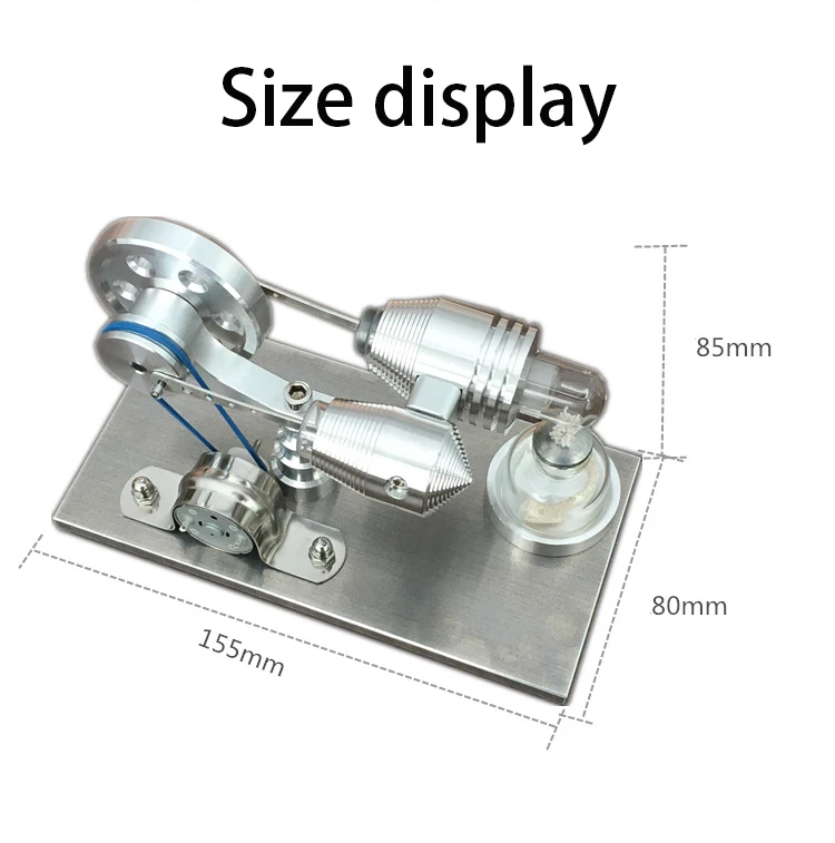 Stirling engine micro engine steam engine generator generator model boy birthday gift physics experiment interest training toy