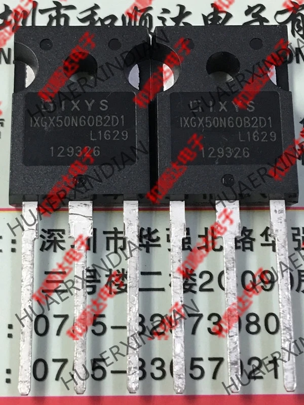 10 шт./лот и IXGX50N60B2D1-247 600V 75A