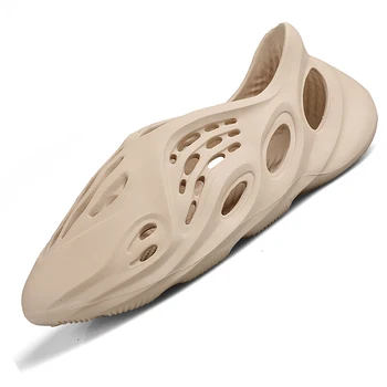 

INS Latex shoes of the same paragraph Men's sandals Beach water shoes Comfortable soft elastic shoes