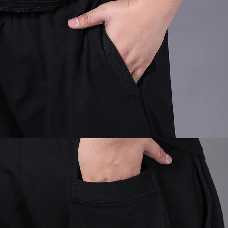Осень Зима размера плюс брюки мужские 5XL 6XL 7XL 8XL талия 155 см толстые Стильные теплые брюки мужские