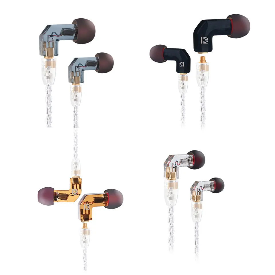 Наушники KB EAR F1 сбалансированные наушники с ушками проводные HIFI гарнитура