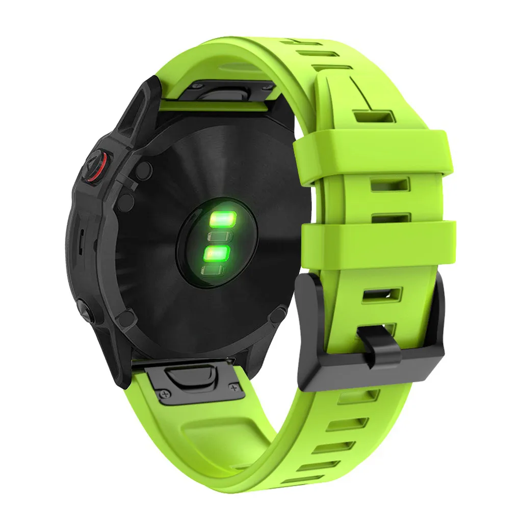 Силиконовый быстроразъемный ремешок для часов Garmin Fenix 6X/Fenix 6XPro быстроразъемный силиконовый ремешок Easyfit