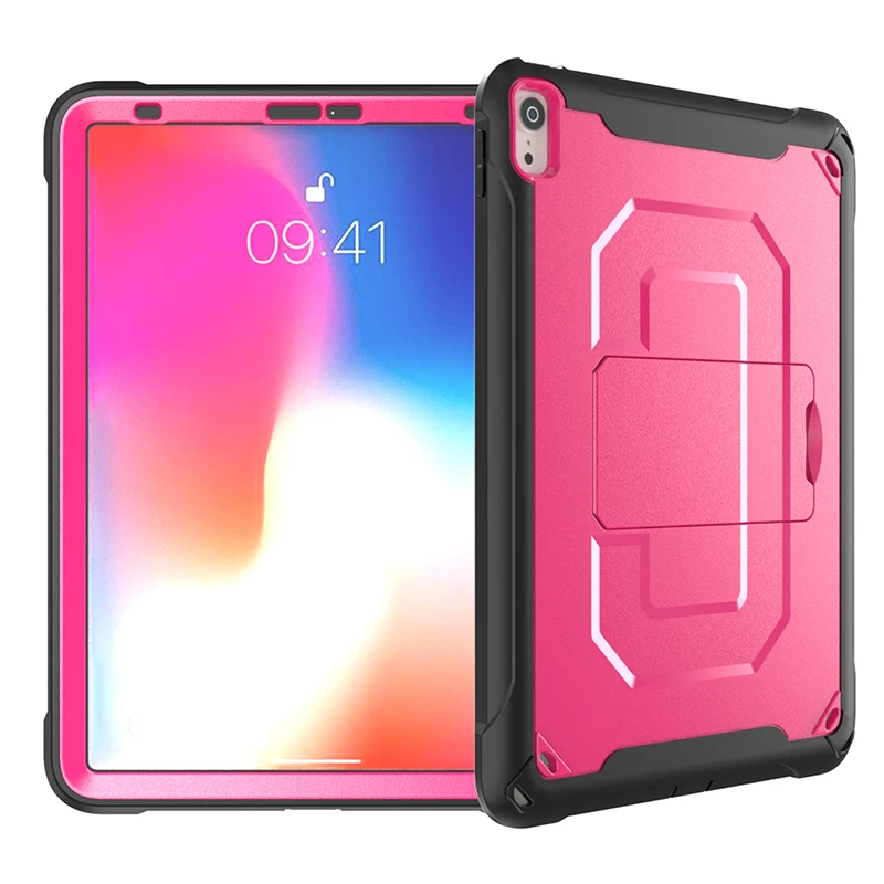 Ударопрочный Прочный пластиковый чехол с подставкой для iPad Pro 11 a1989 A1980A 1934 A2013 защитная задняя крышка для планшета+ стилус