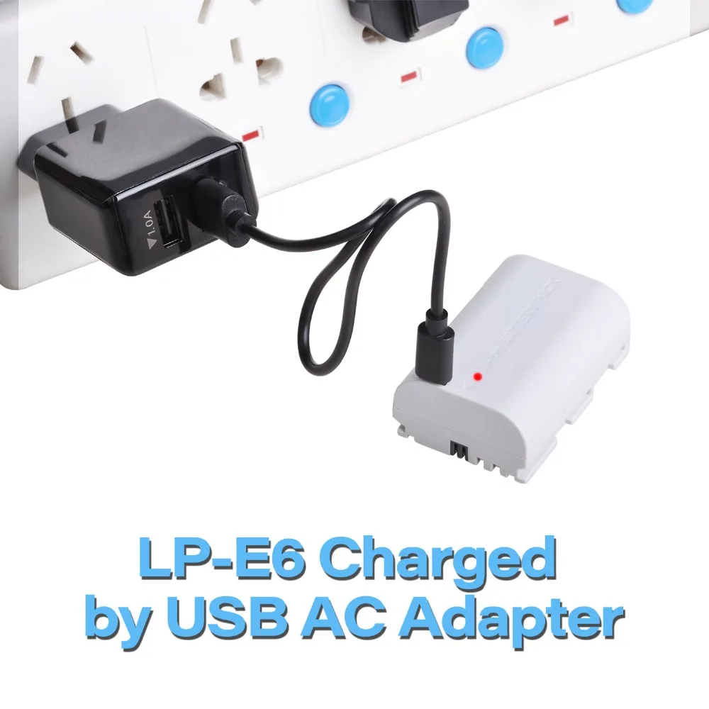 LP-E6-Charged--by-USB-AC-Adapter