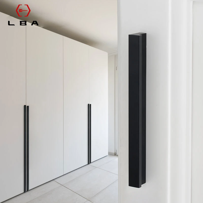 Furniture Handles Wardrobe Door Cabinet Drawer Flush Lengthening Knobs