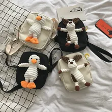 AliExpress стиль мультфильм красивая Парусиновая Сумка Женская плеча мобильный телефон изменить пакет напрямую от производителя продажи