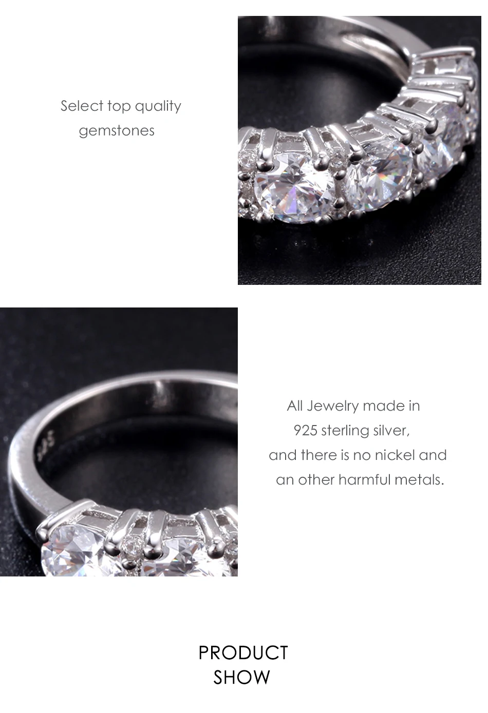 GEM'S BALLLET 925 Sterling Silver Anniversary Wedding Band Ring For Women Natural Tourmaline Gemstone Channel Ring Fine Jewelry RicaFeliz • 2022