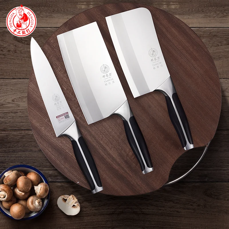 DENGJIA Ручная ковка кухонные многофункциональные острые и прочные ножи шеф повара