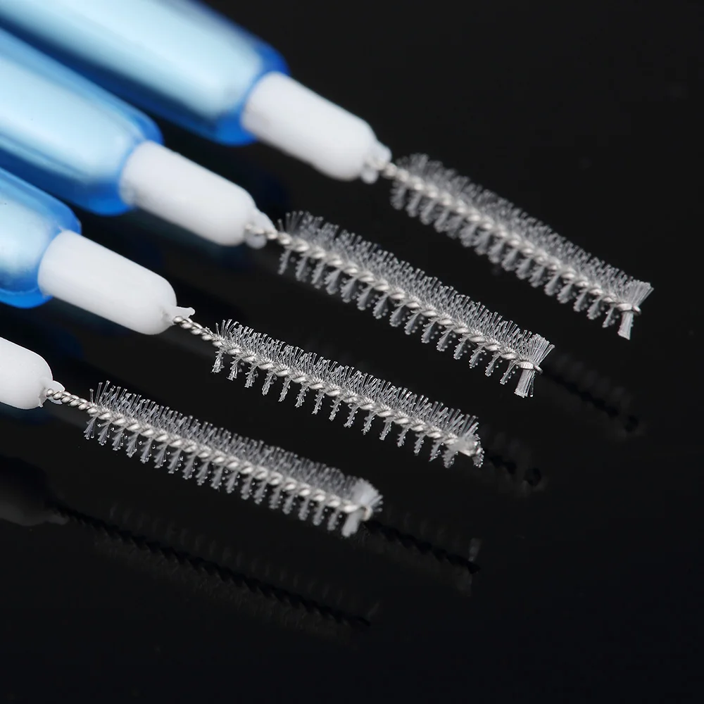 60 шт./кор. зубные нити Refill Inter-зубная щетка для размещения между прутьями зубочистка и зубная нить для полости рта, глубокое очищение, инструменты для здоровья