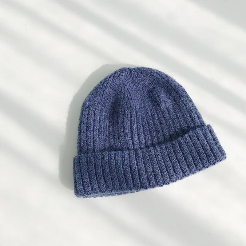 Зимняя женская шапка для мужчин Skuiless Beanies, шапки с косичками, теплые мужские хип-хоп однотонные кепки без полей, шапка для мужчин и женщин, шапка помещика