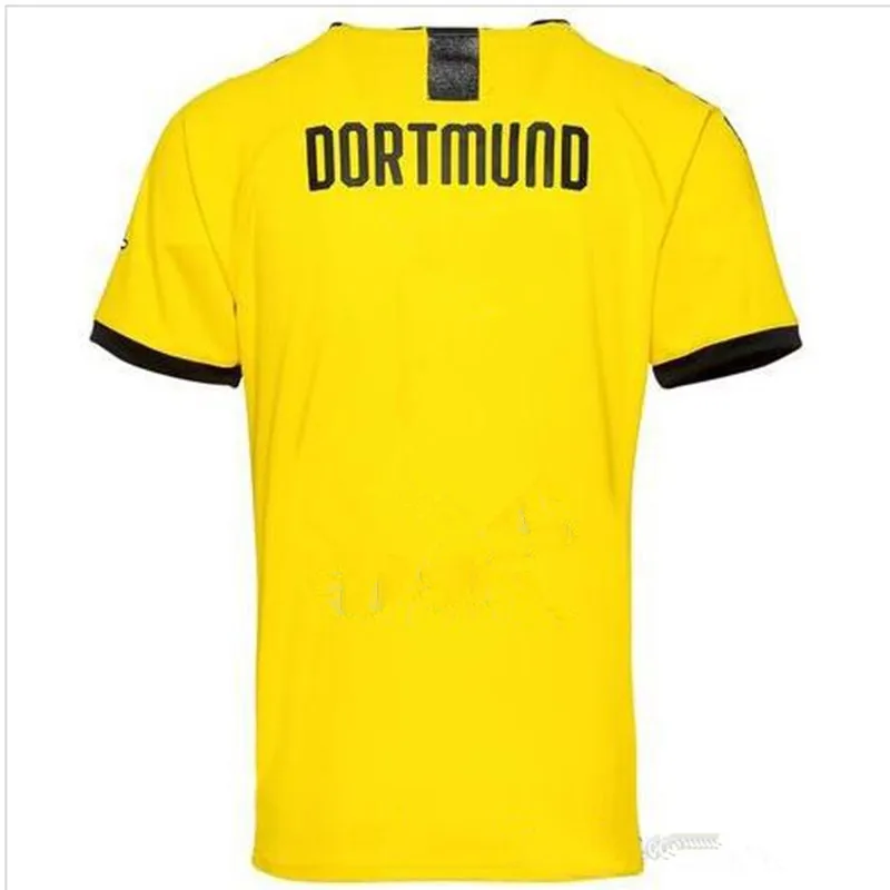 19/20 Player version Dortmund#11 REUS Soccer Jersey Home M.GOTZE PULISIC SANCHO PACO ALCACER football uniforms - Цвет: shirt