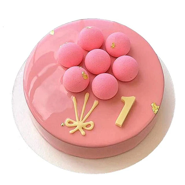 15 Üreg Kerek Szilikon Penészgömb Mousse Torta Penész Tészta Csokoládé 3D -S Golyó Cukorka Cupcake Topper Díszítő Szerszámok - Image 2