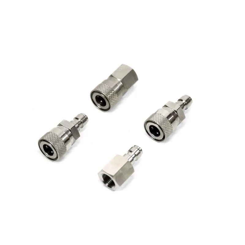 PCP AIRFOCE мужской быстроразъемный муфта из нержавеющей стали 300bar/4500psi