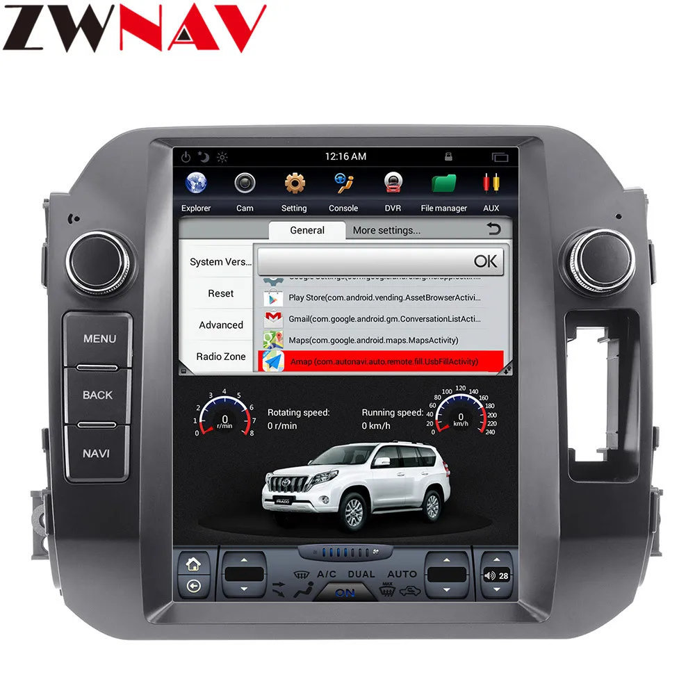 Tesla экран Встроенный DSP Carplay gps навигация PX6 Android 9,0 4 Гб+ 64 ГБ для Kia Sportage R 2010- мультимедийное головное устройство