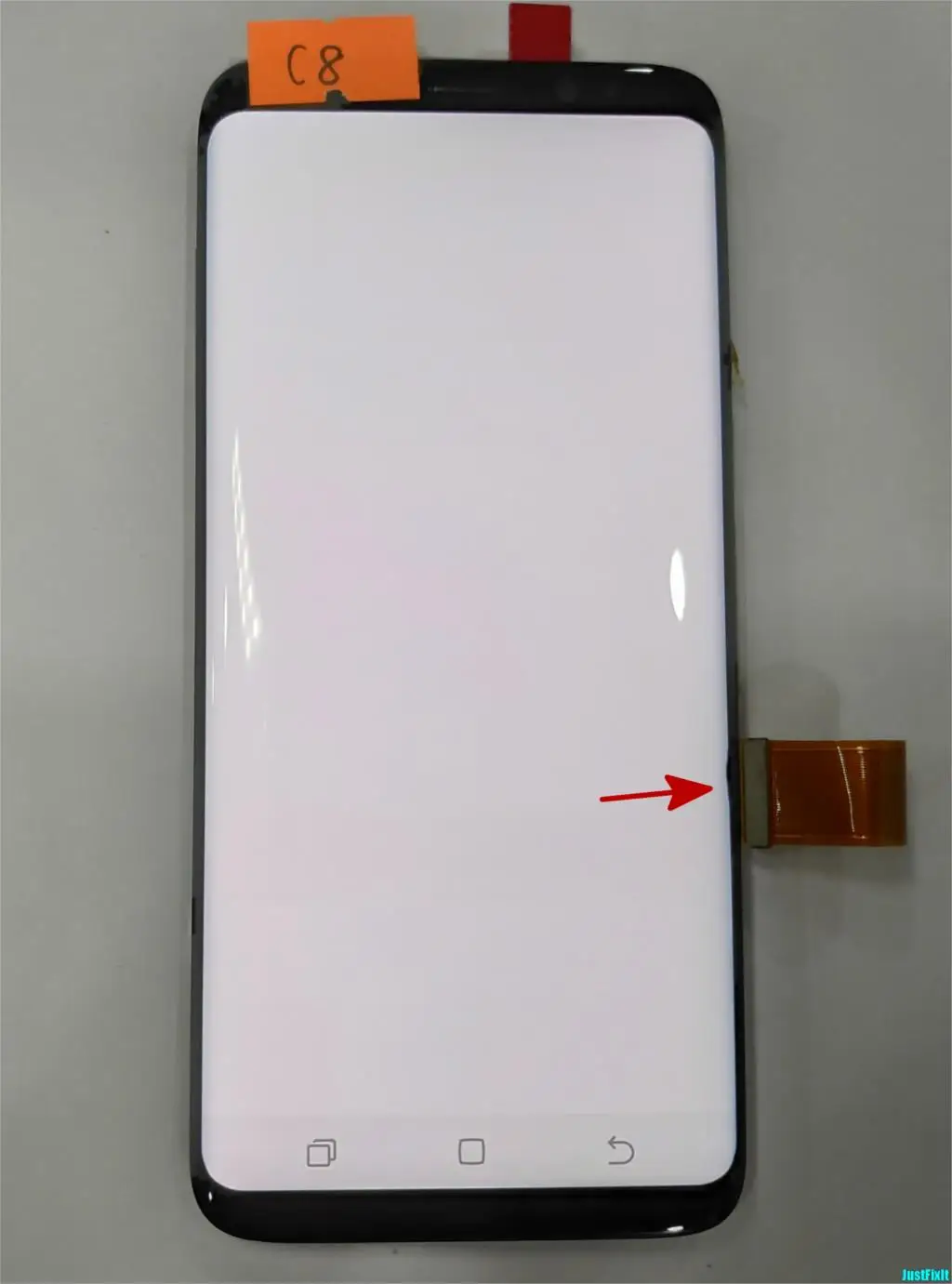 Супер AMOLED экран для samsung Galaxy S8 G950F G950A G950FD черный ЖК-дисплей сенсорный экран дигитайзер - Цвет: C8