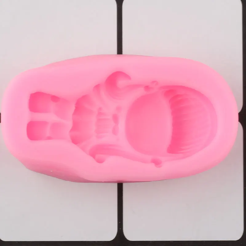 3D девочки принцесса силиконовые формы DIY шоколадные конфеты печенье формы для выпечки Детские вечерние Топпер инструменты для украшения тортов из мастики