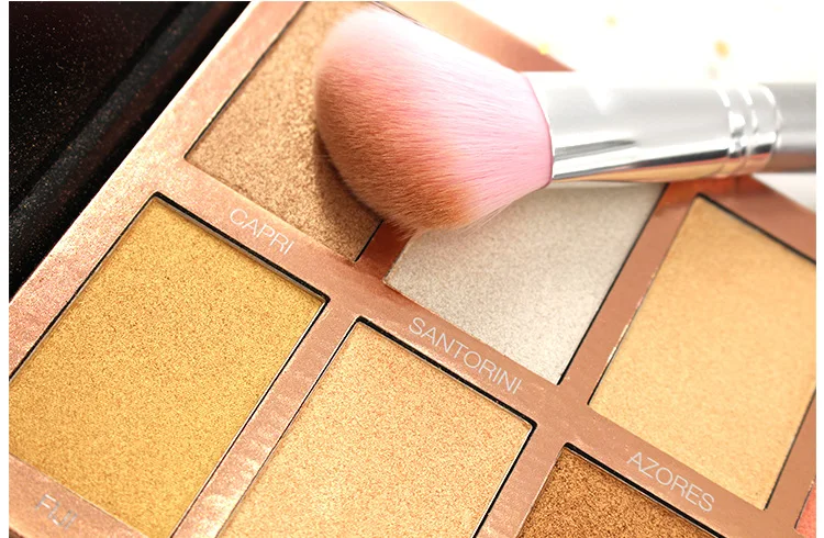8 шт. набор серебряных кистей для макияжа pincel maquiagem Косметика maquillaje инструмент для макияжа Пудра Тени для век косметический набор