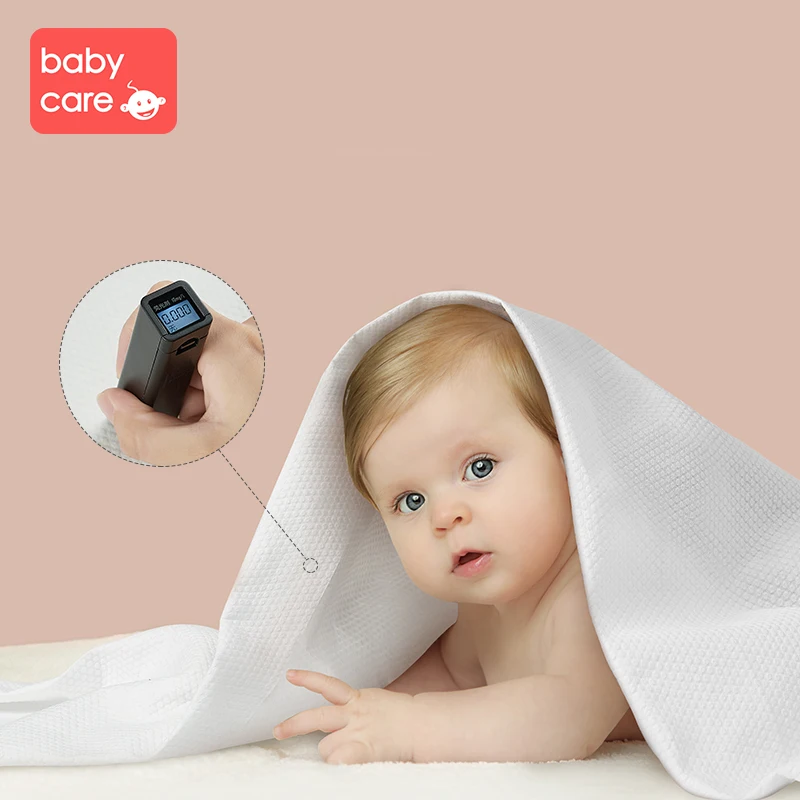 babycare 1pcs/5pcs Portable Cotton Towel Disposable Cotton Soft SafeTowel Thick Sterile Pure Cotton Portable Baby Towel