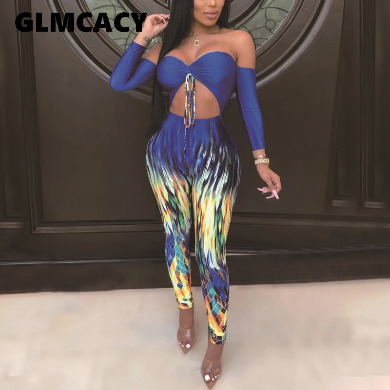 

Women Ruffle Tube Off Shoulder Sexy Jumpsuit Long Skinny Overalls Jumpsuit Romper Summer Jumpsuit Night Clubwear