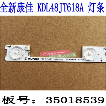 

80 Pieces/lot original new LED backlight bar strip for KDL48JT618A KDL48SS618U 35018539 35018540 6 LEDS(6V) 442mm