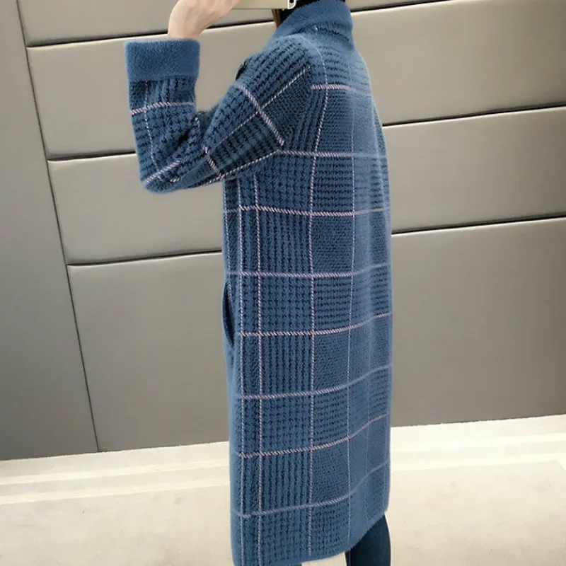 Neploe имитация воды-пальто средней длины кардиганы с Минни Маус Abrigos Mujer Invierno Свободные Тонкий; искусственная кожа; однотонная куртка осень-зима 46357