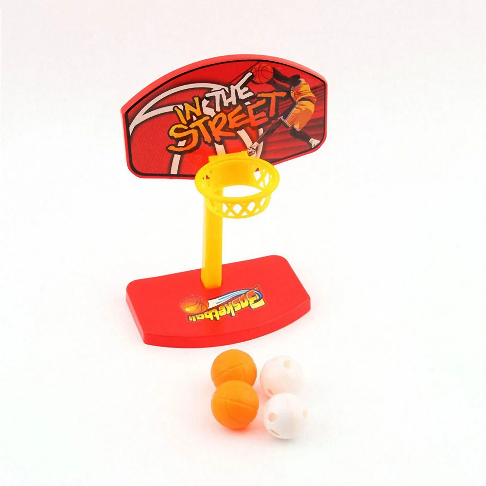 Cute Pet Bird Toys Bird Mini Basketball Basket Hoop with 4 Balls Parrot