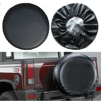 

1pcs For Car SUV Tire Cover Case Spare Tire Wheel Bag Tyre Spare Storage Cover Tote Auto Black Spare Storage
