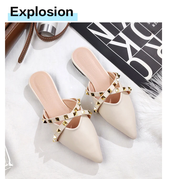 2021 spring designer outdoor party shoes ladies mules platform slippers sandalias de verano para mujer zapatos de mujer