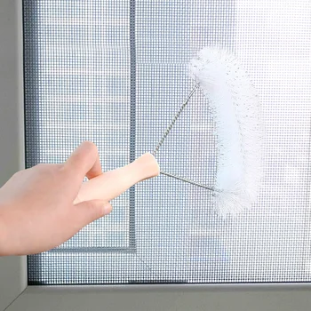 

1pcs Fashion Control Anti-Mosquito Net Clear Brushes Screens Window Anti-Mosquito Cleaning Brushes household Cleanning Gadgets