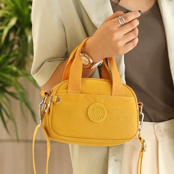 

Mini Small Square bag 2020 Fashion New Quality nylon Women's Handbag All-match mobile phone Shoulder Messenger Bags and purse