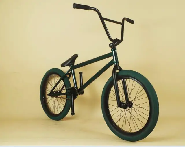 20Inch Sepeda BMX Post Hijau BMX Chrome 