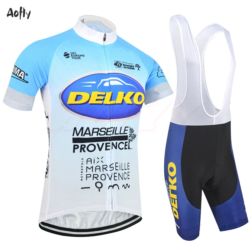Новая команда delko man pro велосипедные Джерси 9D шорты комплект Ropa Ciclismo летняя