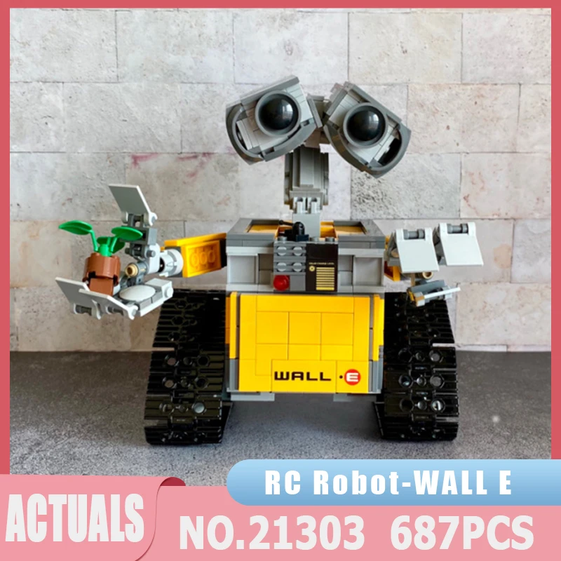 Rc Robot Wall E Remote Control 687pcs Model Idea Diy Building Blocks Bricks Educational Toys Birthdays Children Gifts Blocks Aliexpress