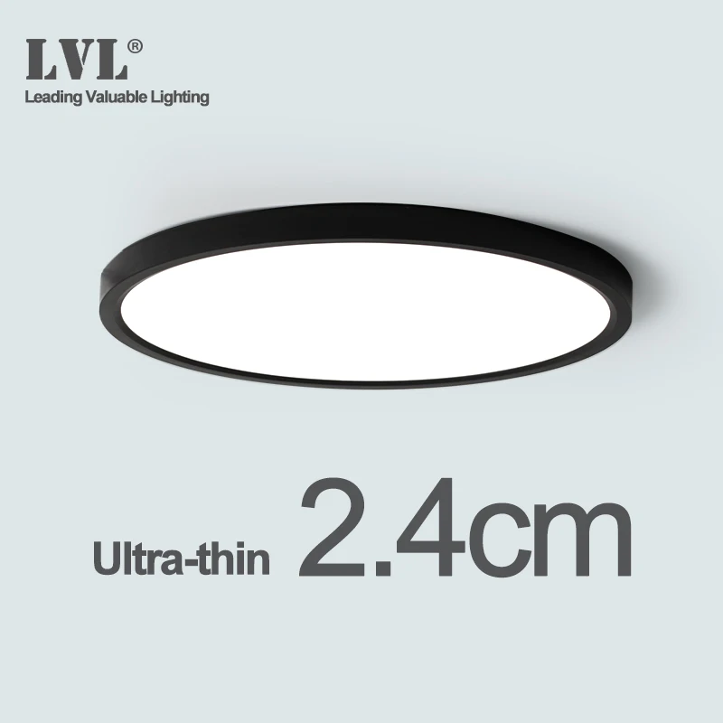  LED Ceiling Light Black Shell 12W 18W 24W 32W 4000K Modern Surface Ceiling Lamp For Kitchen Bedroom - 4000320430716