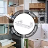 Shelf Shower Shelf Adhesive Aluminum Shower Caddy For Shampoo Holder Kitchen Rack Storage Organizer No Drilling Rectangle Wall M 5
