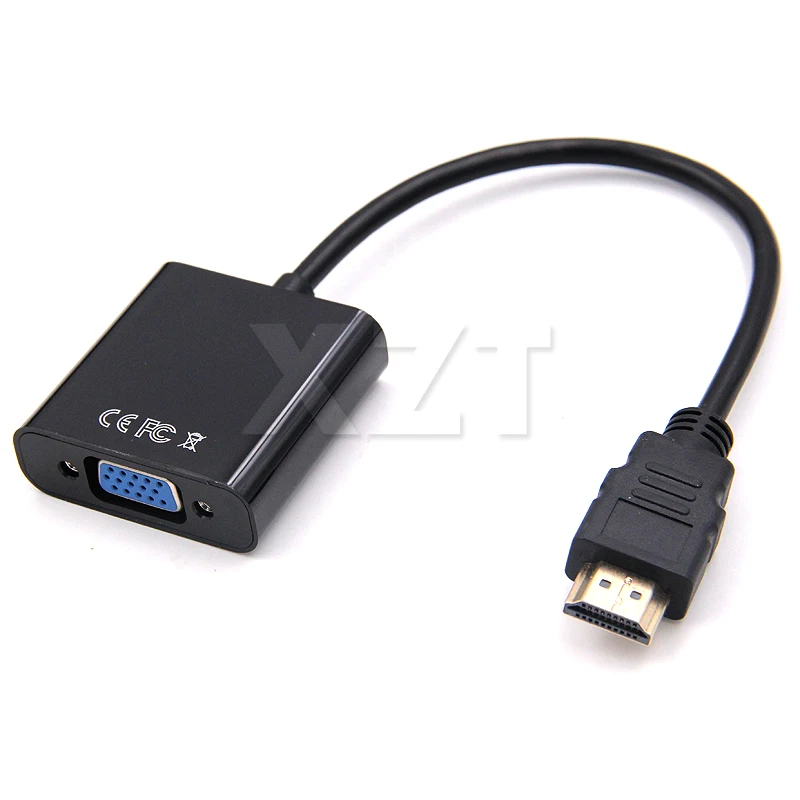 Видеоадаптер HDMI VGA HD TV CRT Monitor для XBOX 360 PS3 3 5 мм разъем аудио кабель адаптер