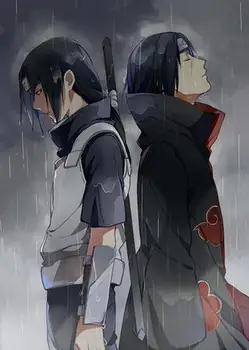 

NARUTO Uchiha Itachi Anime manga Art Print Silk Poster Home Wall Decor 24x36inch