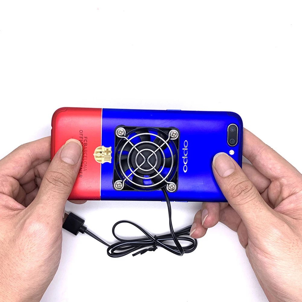 Универсальный портативный мобильный кулер для телефона USB охлаждающая подставка кулер вентилятор геймпад игровой шутер бесшумный контроллер радиатора теплоотвод