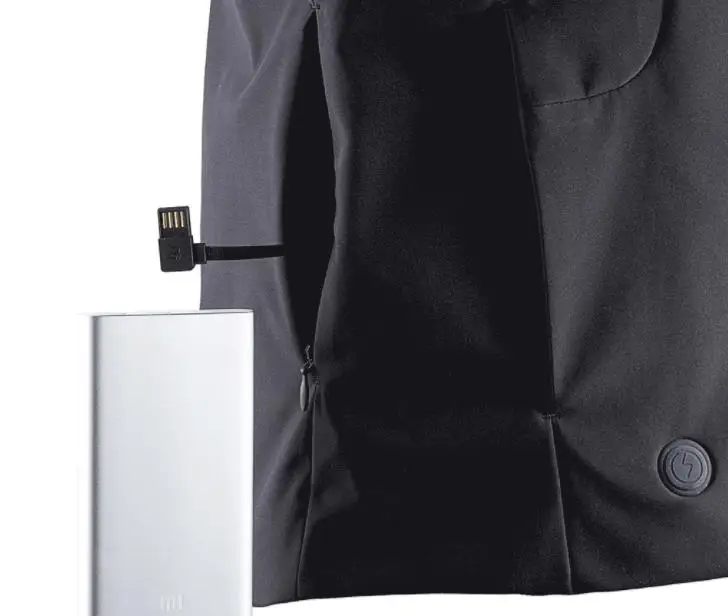 Cena Xiaomi nowa zimowa kurtka puchowa inteligentna regulacja temperatury kurtka gęsia odzież puchowa może być prana