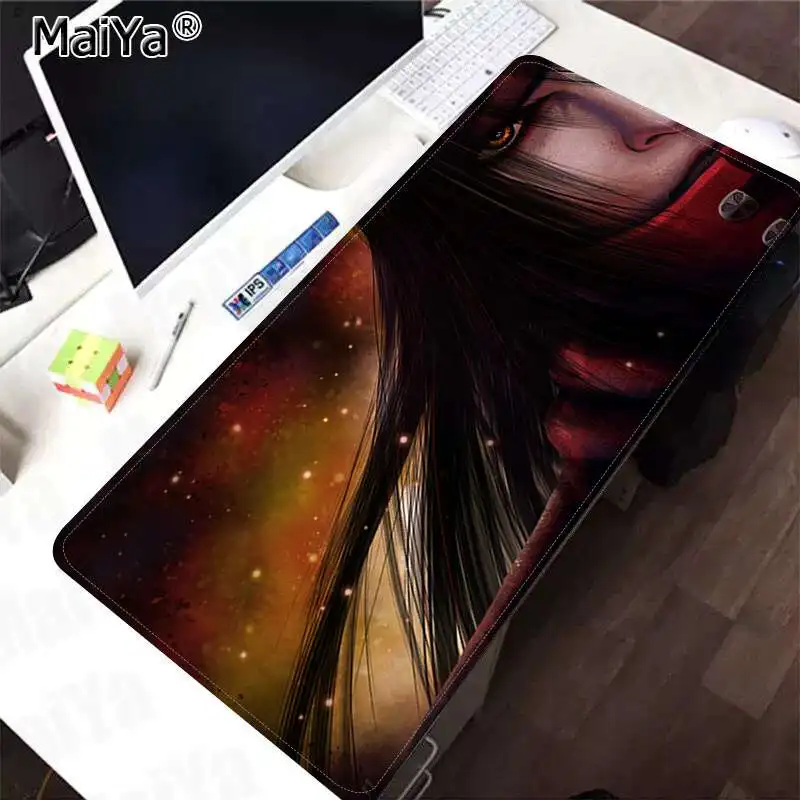 Lock Edge 40X90cm Maiya Винтаж крутой Final Fantasy VII прочный резиновый коврик для мыши коврик большой коврик для мыши клавиатуры коврик - Цвет: Lock Edge 40X90cm