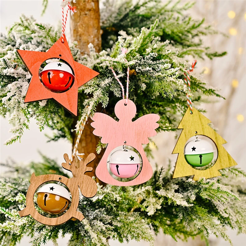 2022 Christmas Crafts Pictures New Year 2022 Christmas Decorations For Home Wood Craft Xmas Tree Hanging  Decor Diy Kids Gifts Christmas Tree Wooden Pendants|Pendant & Drop  Ornaments| - Aliexpress
