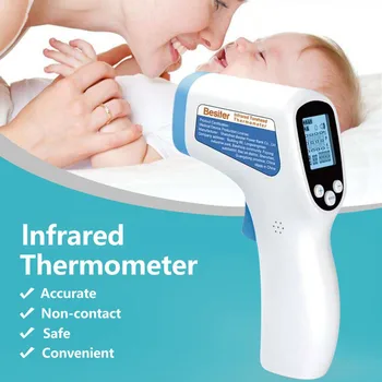 

US Stock Termometro Digital Handheld Infrared Termometer Temperature Gauge Non Contact Temperature Measurement Device термометр