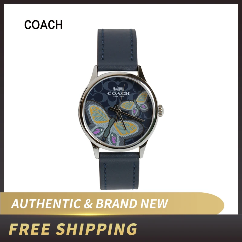 Подлинные оригинальные и брендовые новые COACH W1546 аксессуары COACH RUBY часы 14503252/14503292