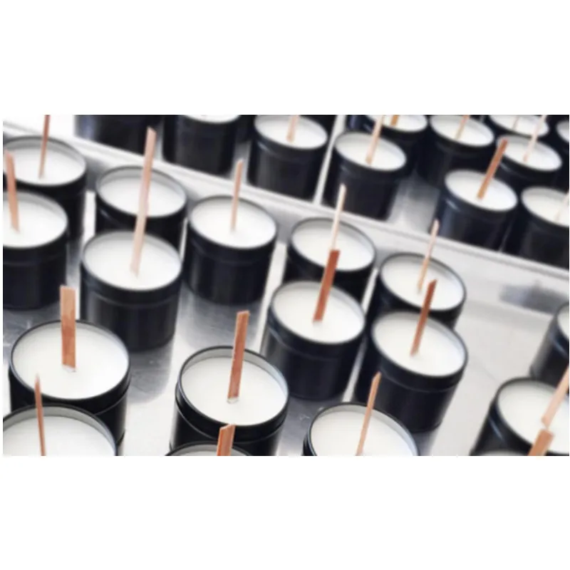 100Pcs 8mm 10mm 13mm 15mm Wooden Wick Candle with Core for DIY Homemade Candle Making Pick Supply Soy Parffin Wax Party Gift SW