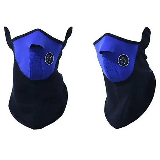 

Cycling Half Face Mask Cover Unisex Winter Warm Fleece Ski Windproof Neck Guard Scarf Breathable Protecting Face Hood Warm Masks