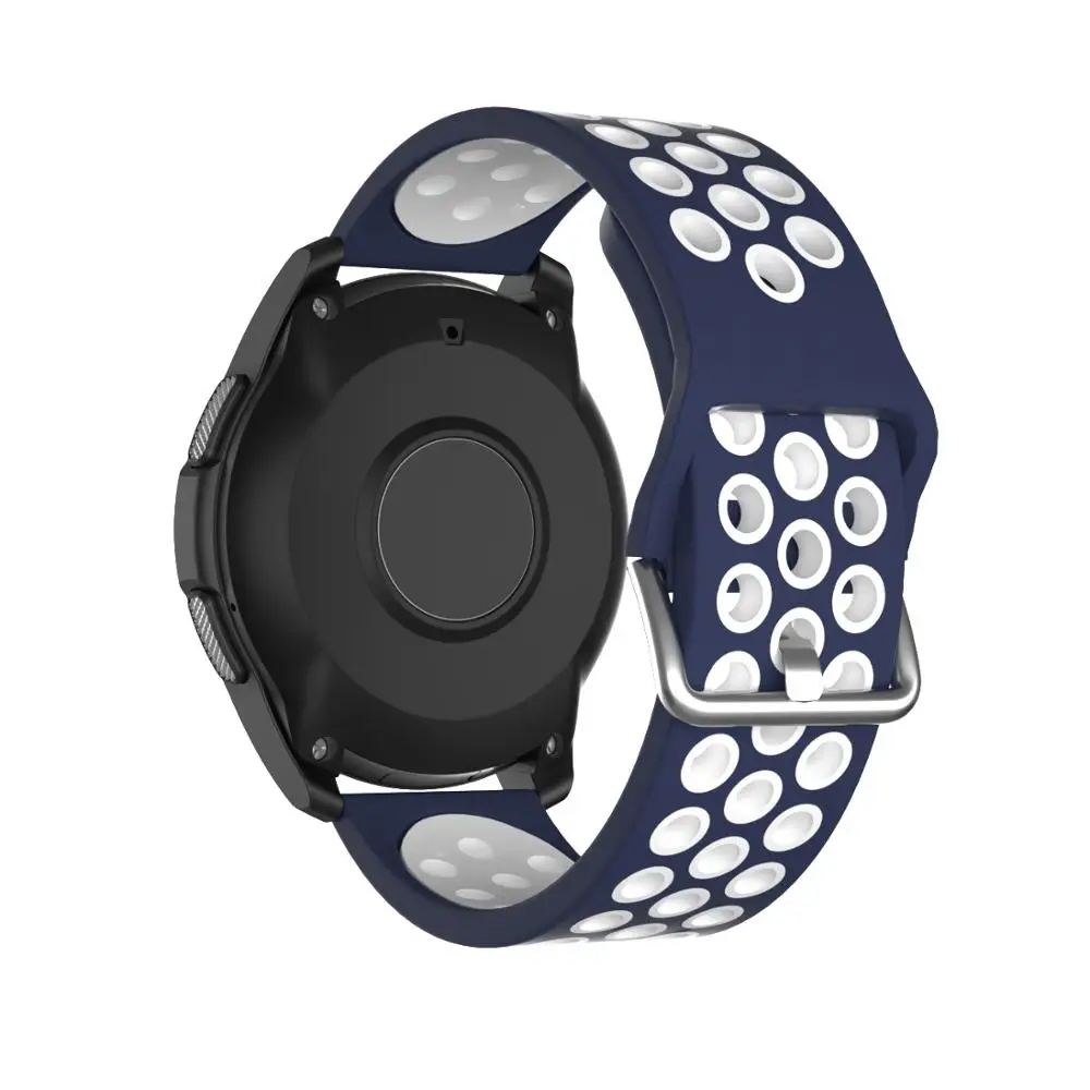 22 мм силиконовый ремешок для часов Ремешок для huawei Watch GT GT2 42 мм 46 мм активный элегантный спортивный сменный Смарт аксессуары ремешок