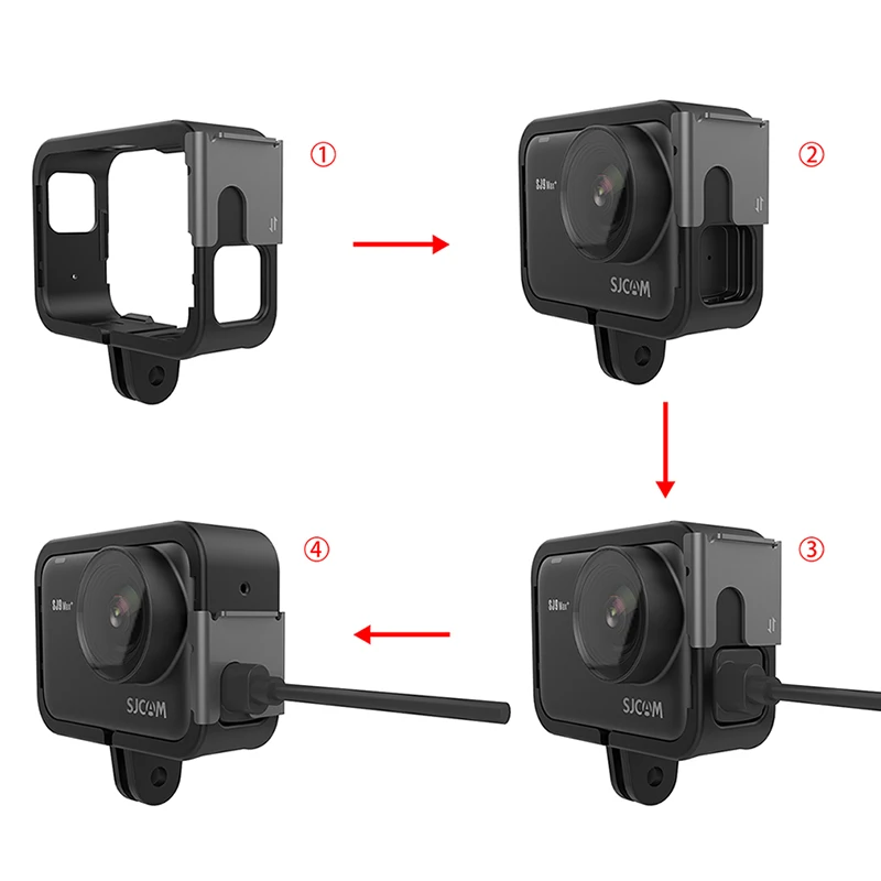 Защитный чехол SJCAM SJ9 пластиковый держатель для экшн камер Strike Max аксессуары 100%