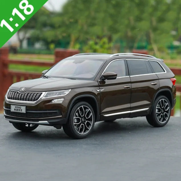 1/18 Skoda KODIAQ SUV литая под давлением металлическая модель автомобиля игрушка для детей подарки на день рождения Коллекция игрушек оригинальная коробка