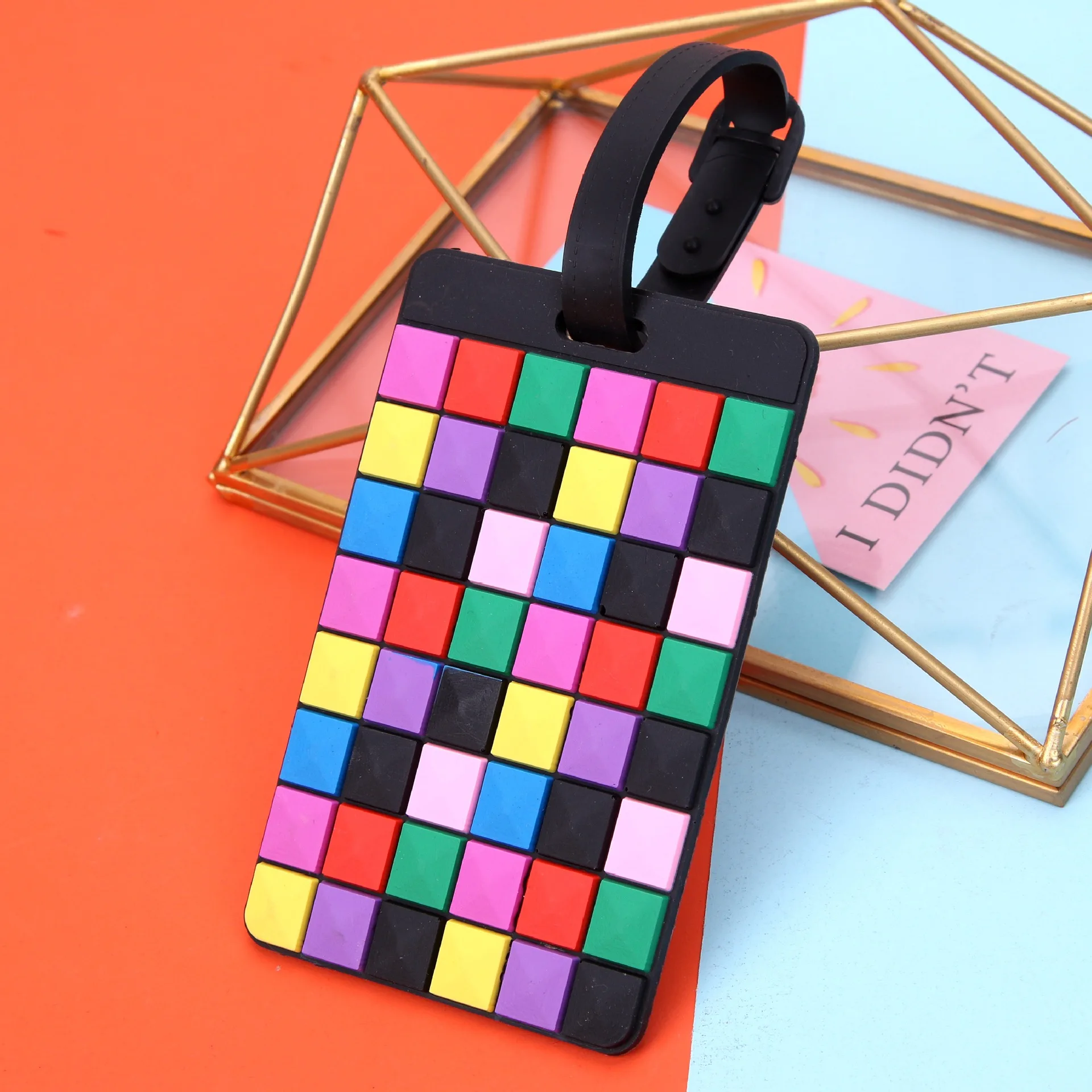 2 Lower MOQ Custom Logo Available Personalized Luggage Tag Maker Wholesale Cheap Bulk Travel Airplane Soft Pvc Luggage Tag - Цвет: 2